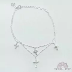 Pulseiras Pingentes Cravejados 2 - ODHARA JÓIAS