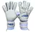 Luva de Goleiro Profissional NGA Muralis Branca/Azul - comprar online