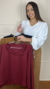 Blusa Manga Longa com Gola Franzida – Annis - loja online