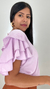 Blusa Lilás Princesa na internet