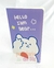 Caderno Fofo Grande Coleção Elefante Papelaria Fofa Kawaii - Papelaria da Ste