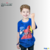 Camiseta Infantil Homem de Ferro/Homem Aranha/Capitão América