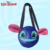 Bolsa Redonda do Stitch em Corino
