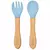 KIT COLHER BAMBU AZUL