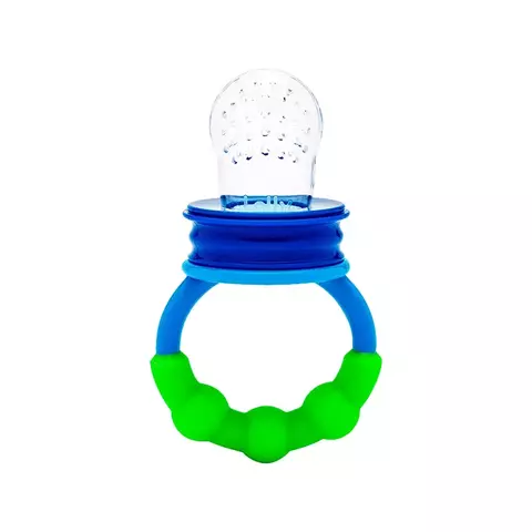 ALIMENTADOR DE SILICONE AZUL LOLLY