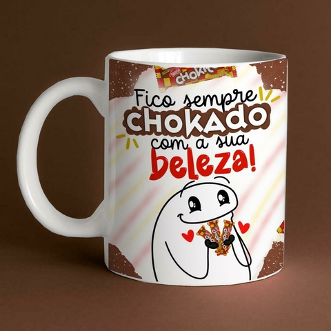 CANECA FLORK CHOKITO 380ML