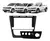 4267 MOLDURA 9" CHINES VW GOL G6, VOYAGE, SAVERO-PRETA (7908262116541)