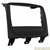MOLDURA 2 DIN PALIO WAY 14/18 PRETA- COD 2959 (7898253500155) na internet