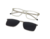 ARMAZON CLIP ON ATTITUDE RECTANGULAR TRANSPARENTE