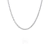 Colar Riviera Cravação Inglesa Zirconia Cristal 42 cm