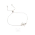Pulseira 8 Pontas com cravação de Zircônias Brancas, Prata 925