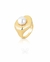 Anel Oyster Glow com pérola branca