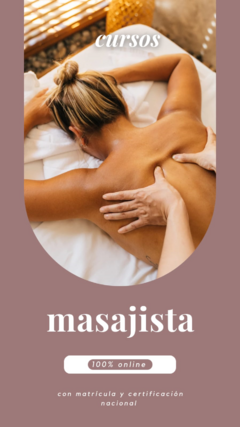 CURSO MASAJISTA