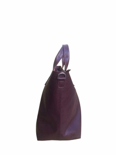 CARTERA BUENOS AIRES + SOBRE/NECESER BURGUNDY - comprar online