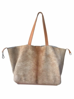 BOLSA RETAMA + SOBRE/NECESER beige