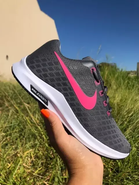 Nike Zoom Cinza Pink - comprar online