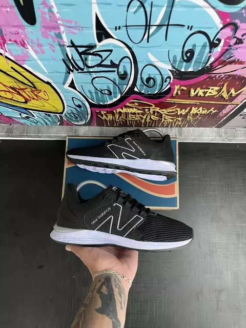 New balance preto/branco - comprar online