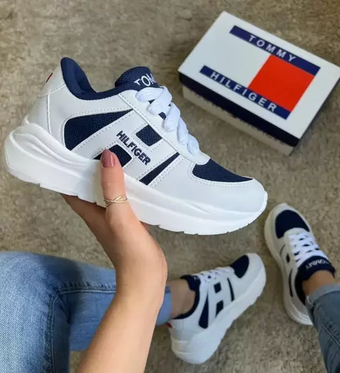 Tênis Tommy Hilfiger BRANCO AZUL - comprar online