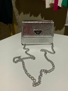 Bolsa Prada Prata