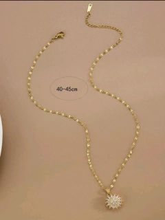 Imagen de Collar de girasol giratorio
