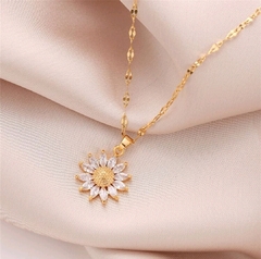 collar flor amarilla girasol en internet