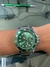Relógio Masculino LIGE luxo casual - Elegante com Cronógrafo e Mostrador de Data Quartzo - Verde Prateado - comprar online