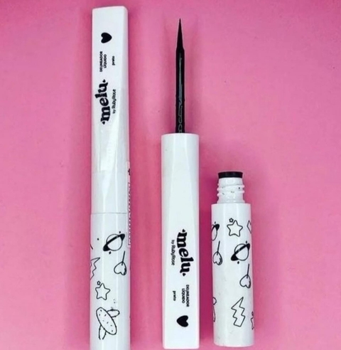 Delineador Líquido Preto Melu Ruby Rose
