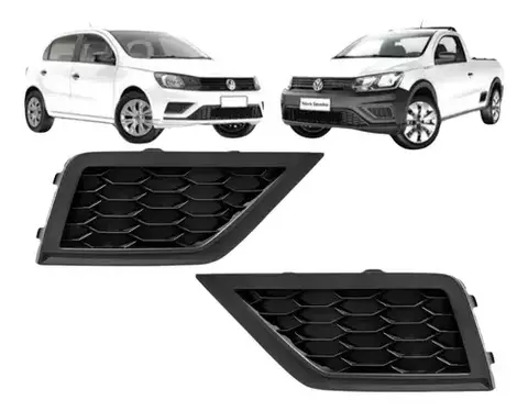 Grade parachoque Gol Saveiro voyage G8 de 2018 a 2023 - par