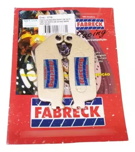 Pastilha de freio Honda Shadow 600 / 750 - comprar online