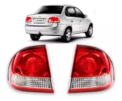 Lanterna traseira canto corsa classic 2011 a 2016 - comprar online