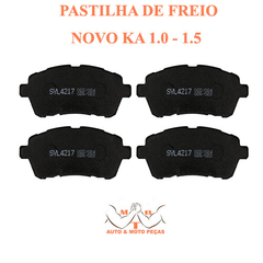 jogo de pastilha de freio dianteiro Novo Ka New Fiesta