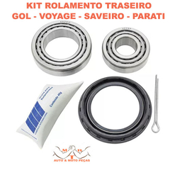 Kit Rolamento traseiro Gol Voyage Saveiro Parati Santana Fox - MTB Auto Moto Peças