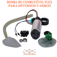 Bomba de combustível universal flex para diversos modelos - comprar online