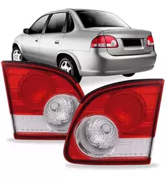 Lanterna traseira do porta malas corsa classic 2011 a 2016 - comprar online
