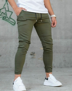 Jogger de gabardina