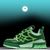 LV | LOUIS VUITTON SKATE | GREEN FLOWER| IMPORTADO