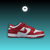 NIKE | NIKE DUNK SB LOW | VERMELHO/BRANCO na internet
