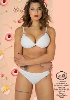 Conjunto Soft Microfibra Labrada- 506