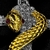 Conjunto Colgante Serpiente Cadena Tennis 2.5mm