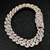 Pulso Cubano Miami Two Tone 10 mm Doble Faceta - ЯR Joyería