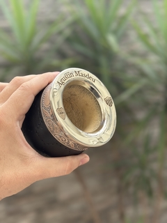 Imagen de Mate imperial calabaza + GRABADO
