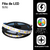 Fita LED 5050 Rolo, 5m, 12V, 300 LEDs, Ip20 Plus Fonte