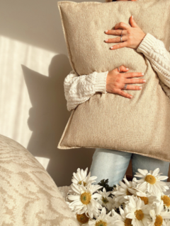 Funda de Almohadón Ciao beige - comprar online
