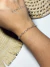 Pulseira elo corações