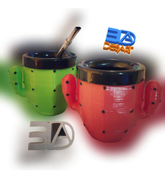 Mate Cactus Impresión 3d