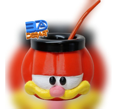 Mate Garfield Impresión 3d