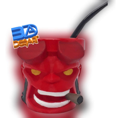 Mate Hellboy Impresión 3d