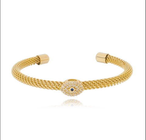 Bracelete Elíptico Olho Grego