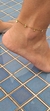 Tornozeleira Core Banhada a Ouro 18K - comprar online
