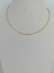 Chocker fita 2mm Banhado a Ouro 18K - Pati Dias Semijoias